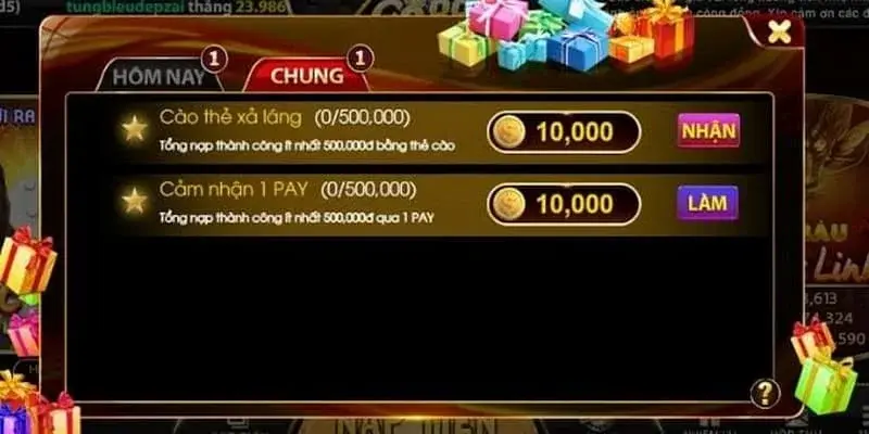 Người chơi nhận thưởng từ chương trình hoàn cược Go88.